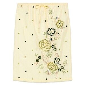 Kenzo Floral Embroidered Skirt - NWT